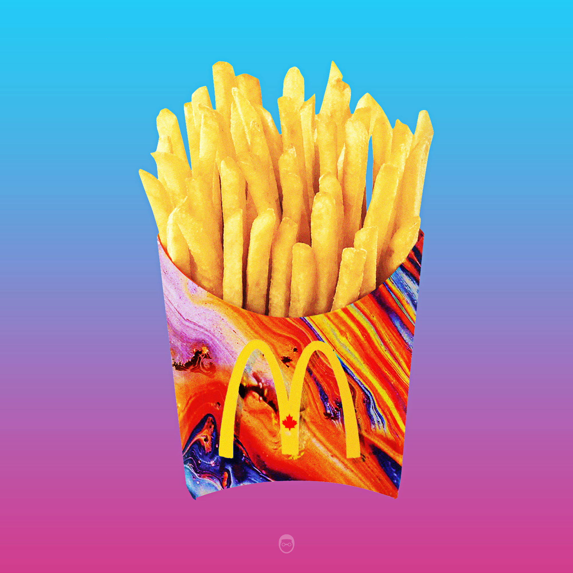 Rainbow fries