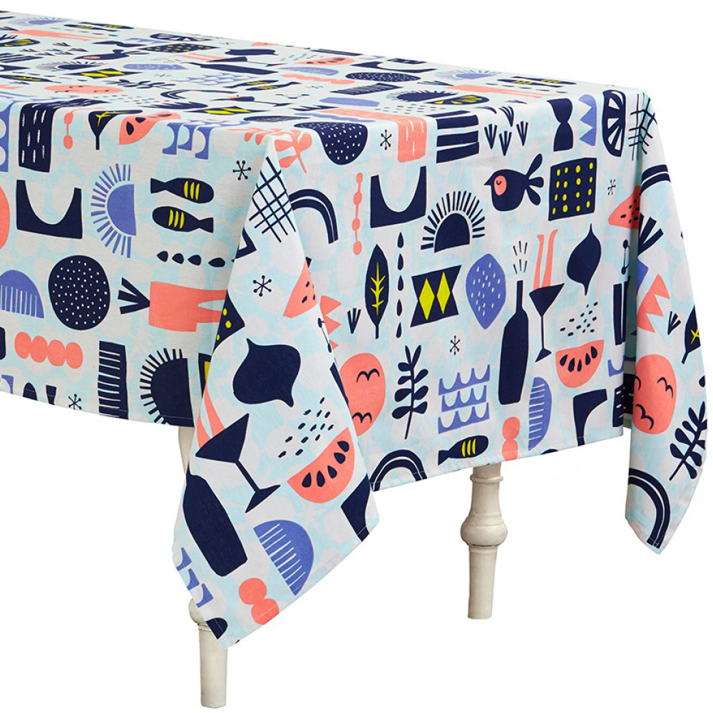 FLEUR HARRIS PRODUCT DESIGN ONE FINE DAY TABLECLOTH