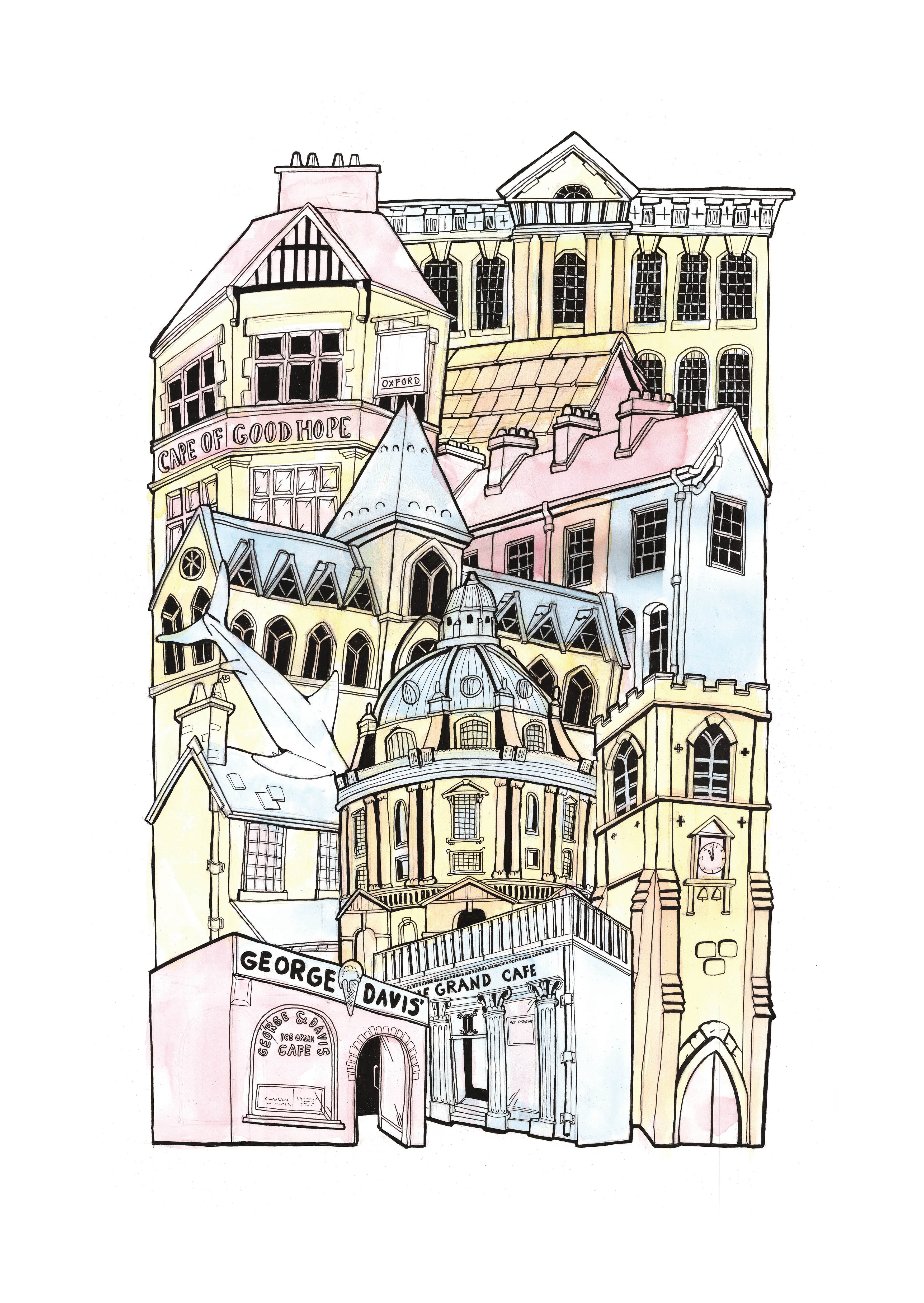 Oxford drawing small