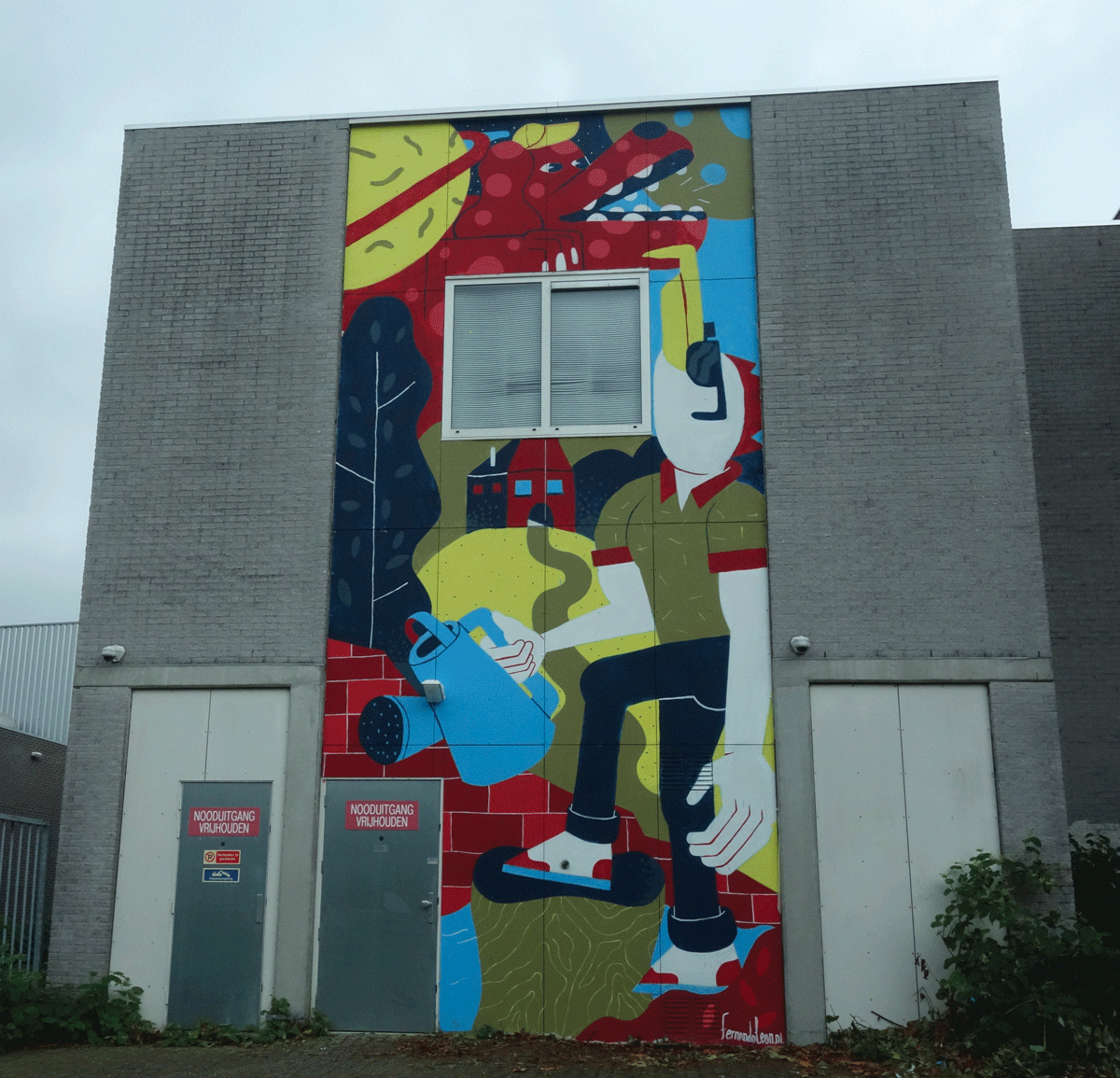 Ede mural Holland