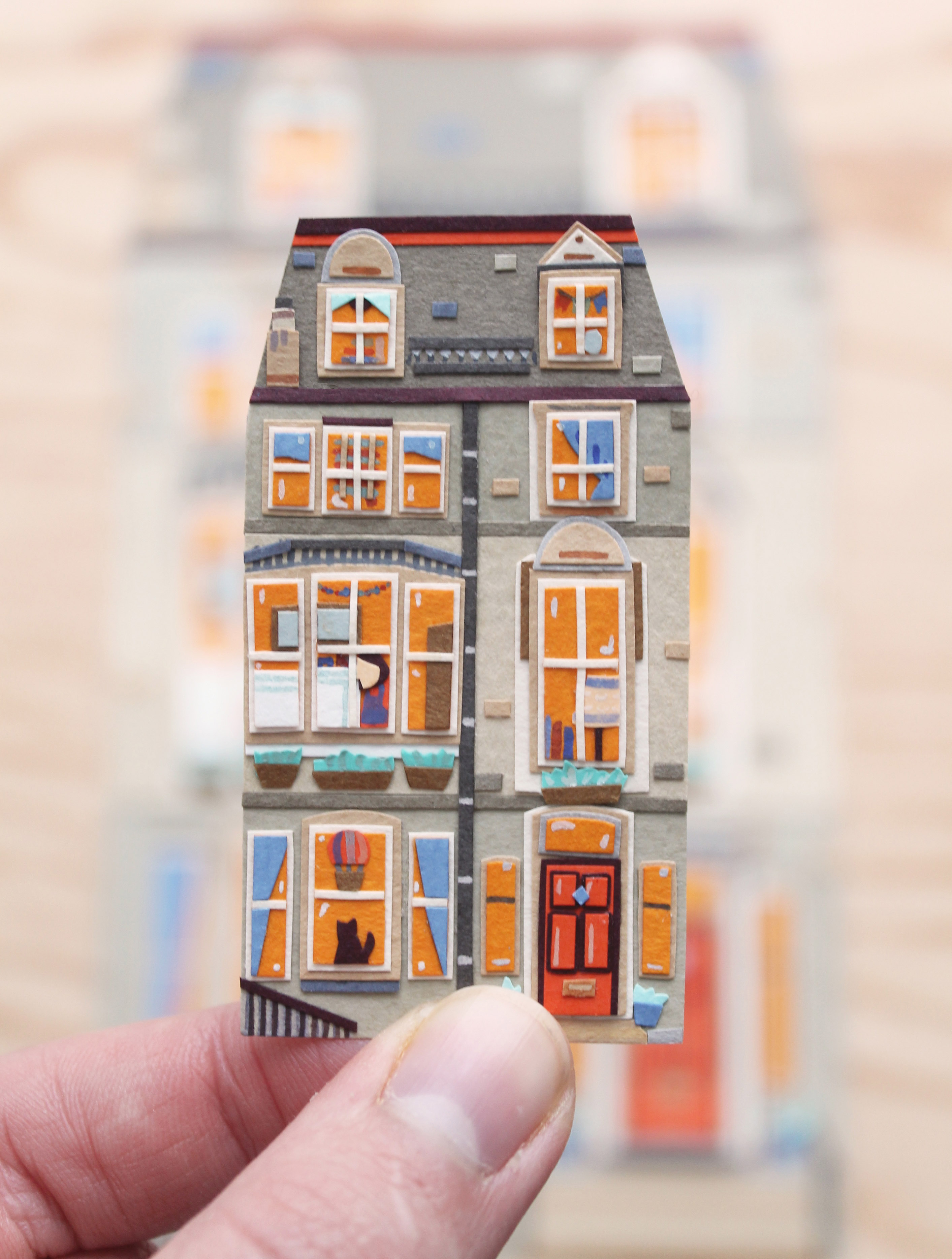 Tiny New Town House Laura Sayers