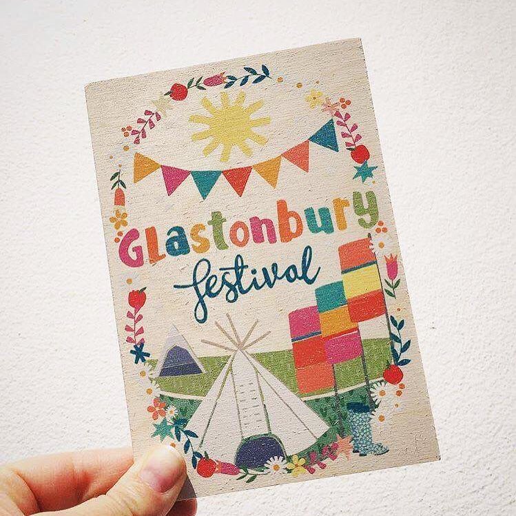 Glastonbury Postcard