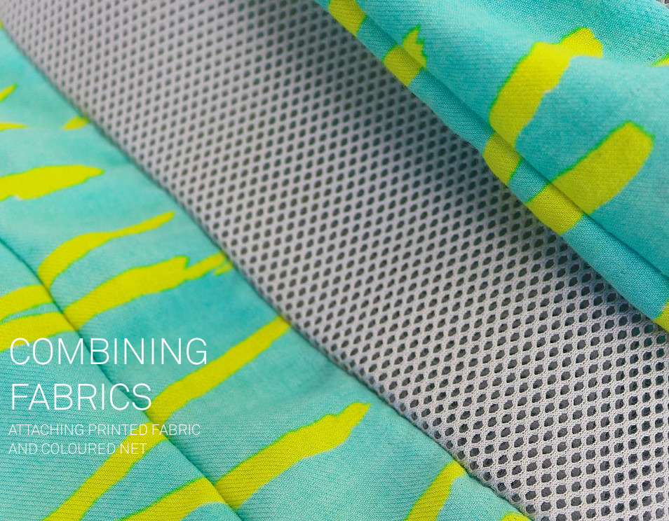 PRINTED FABRIC AND NET