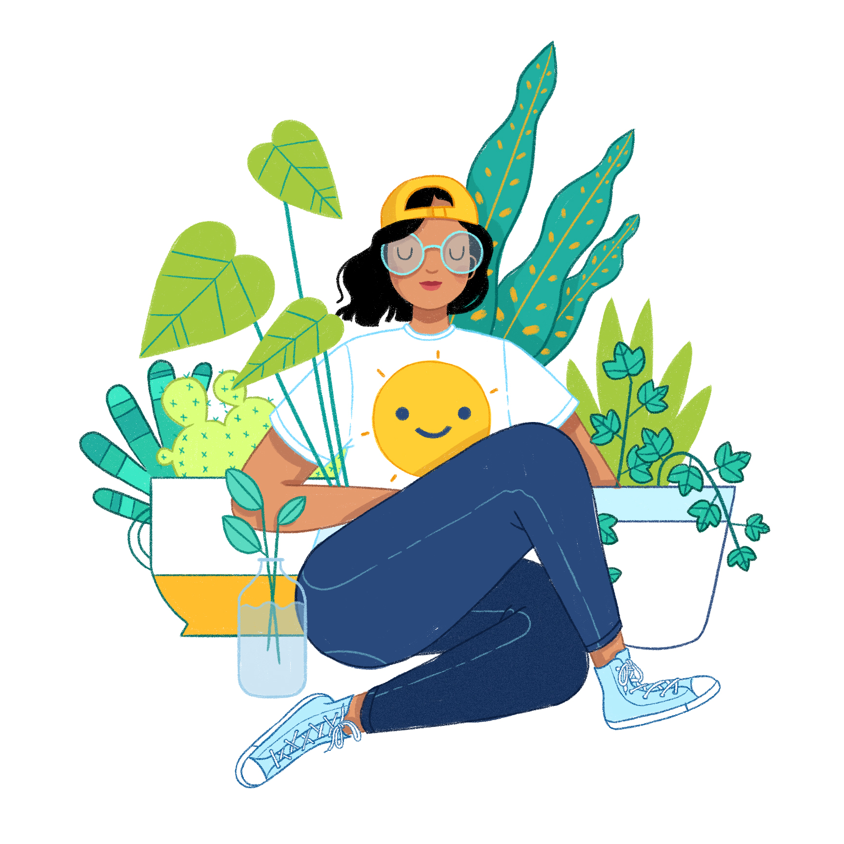 Plant Ladies - Illustration - Megan Pelto