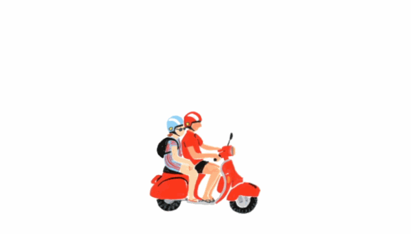 riding with you