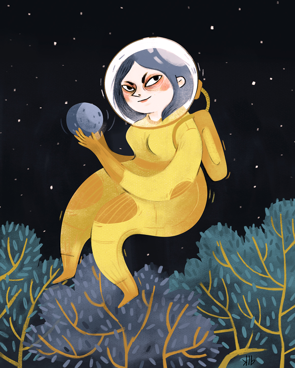 SpaceGirl_Planet