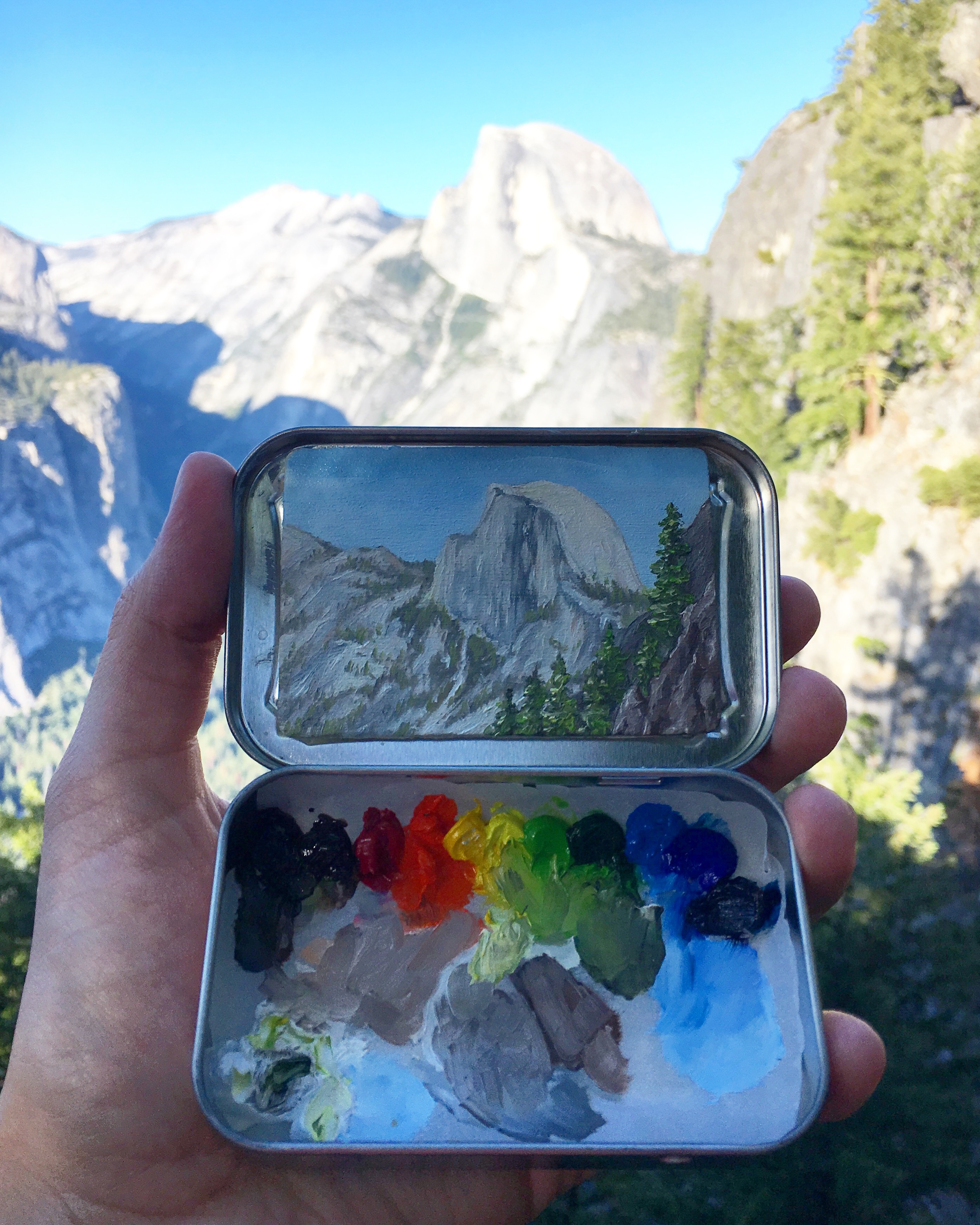 Half Dome Plein Air