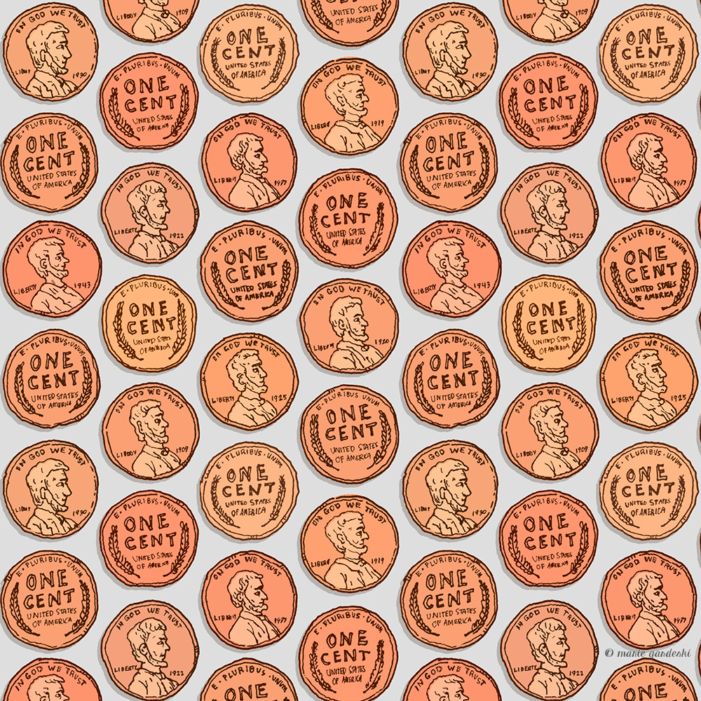 Marie Gardeski Pattern Pennies