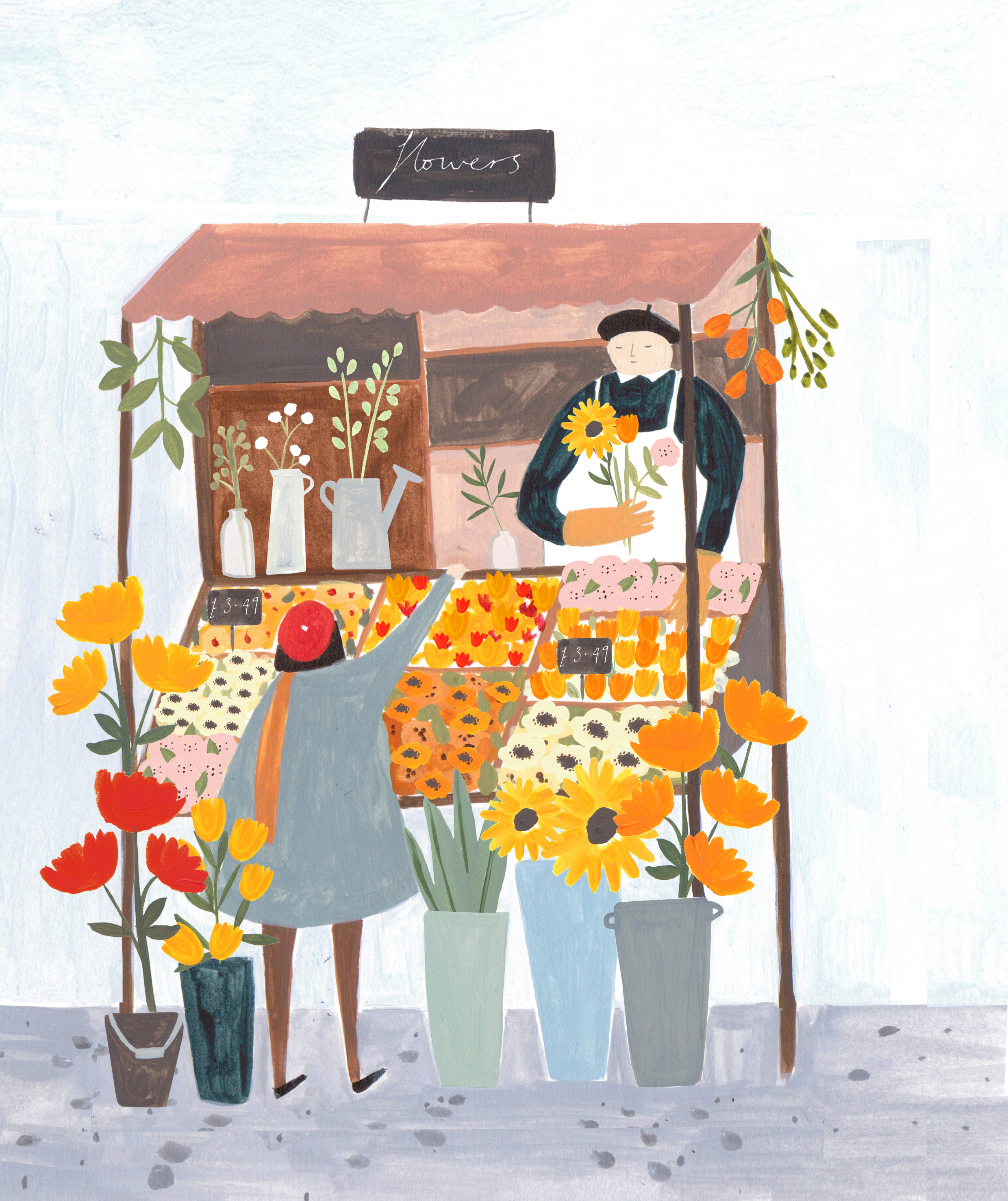 OLIVIA HOLDEN Flower Stand